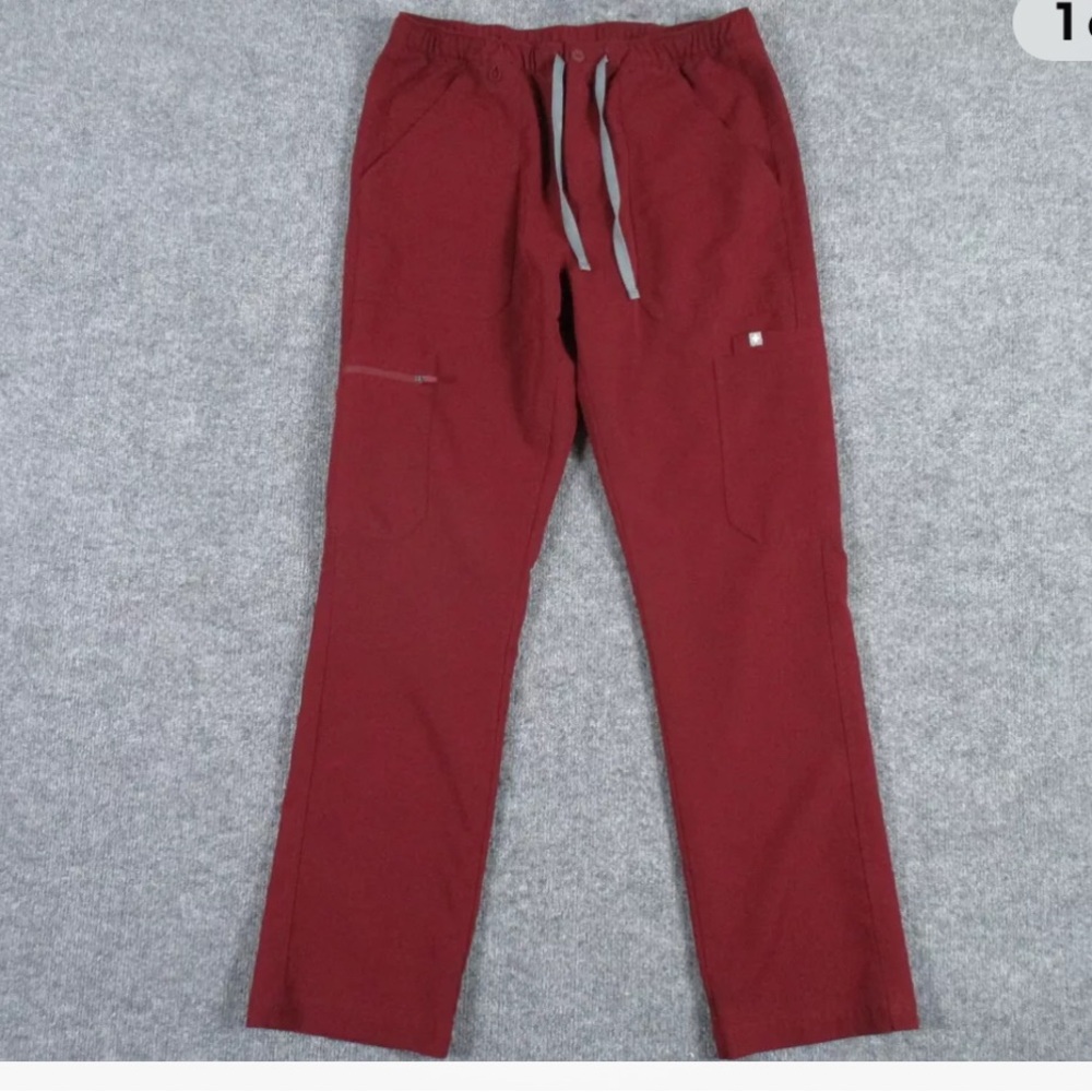 Figs yola burgundy medium